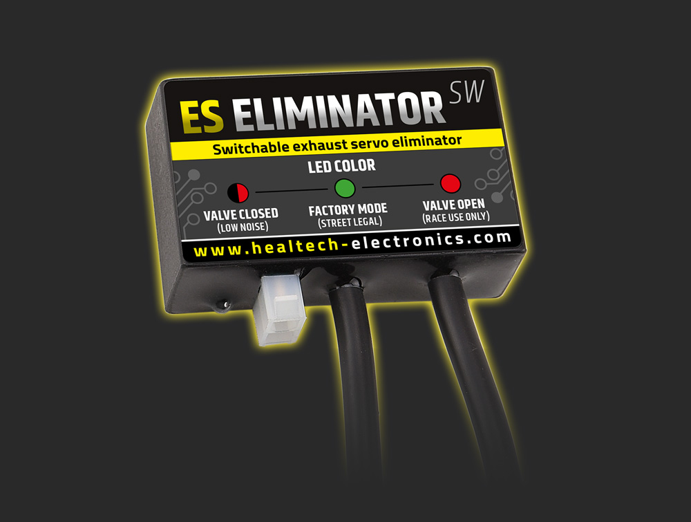 切替スイッチ付き 用EXhaustサーボキャンセラー ESE-SW-BM1 HealTech Electronics ESE-SW-BM1 Switchable Exhaust Servo Motor